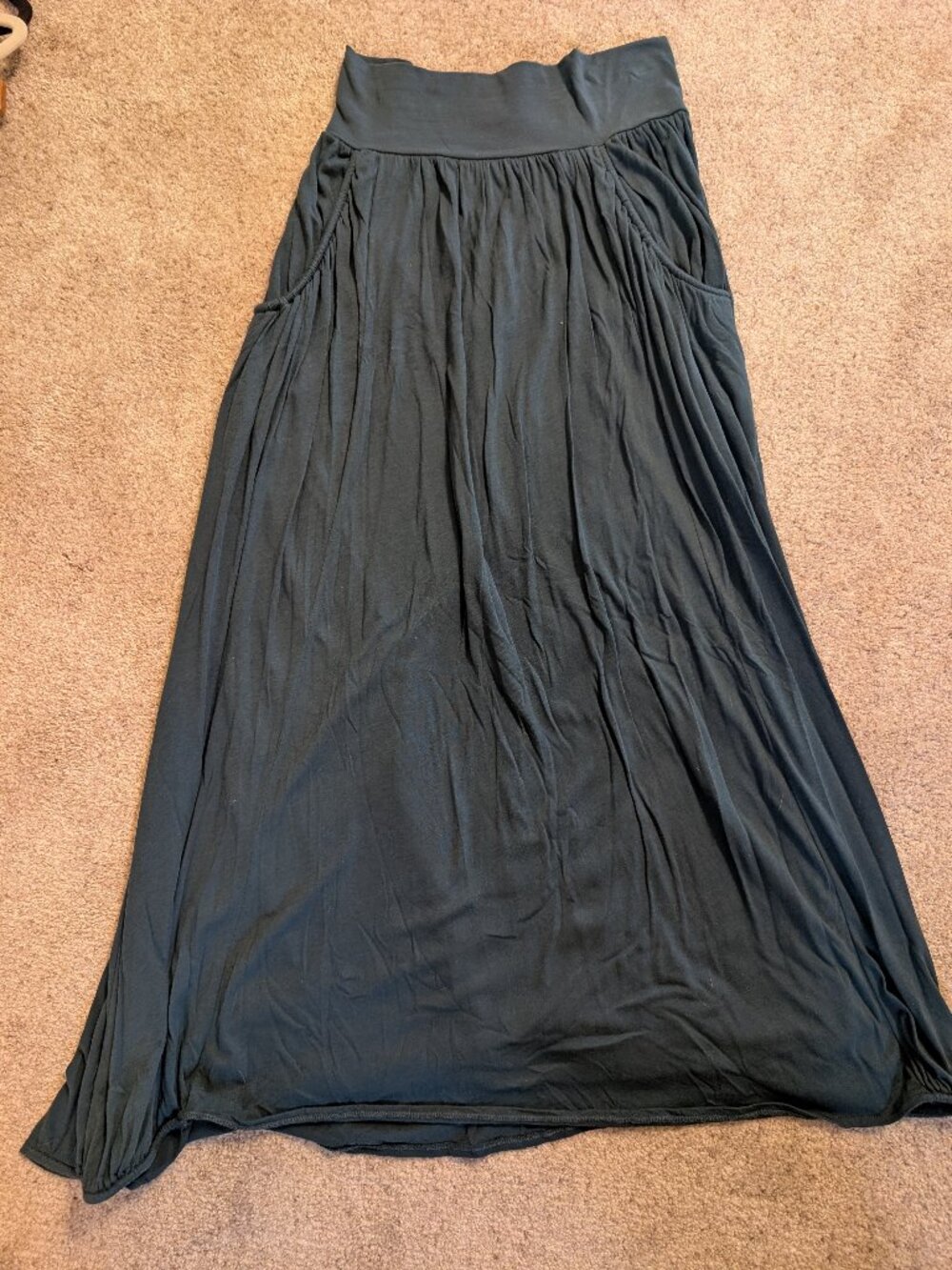 Garnet Hill Favorite Knit Maxi Skirt